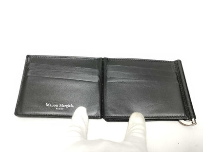 Maison Margiela Black Bifold Wallet with Billfold