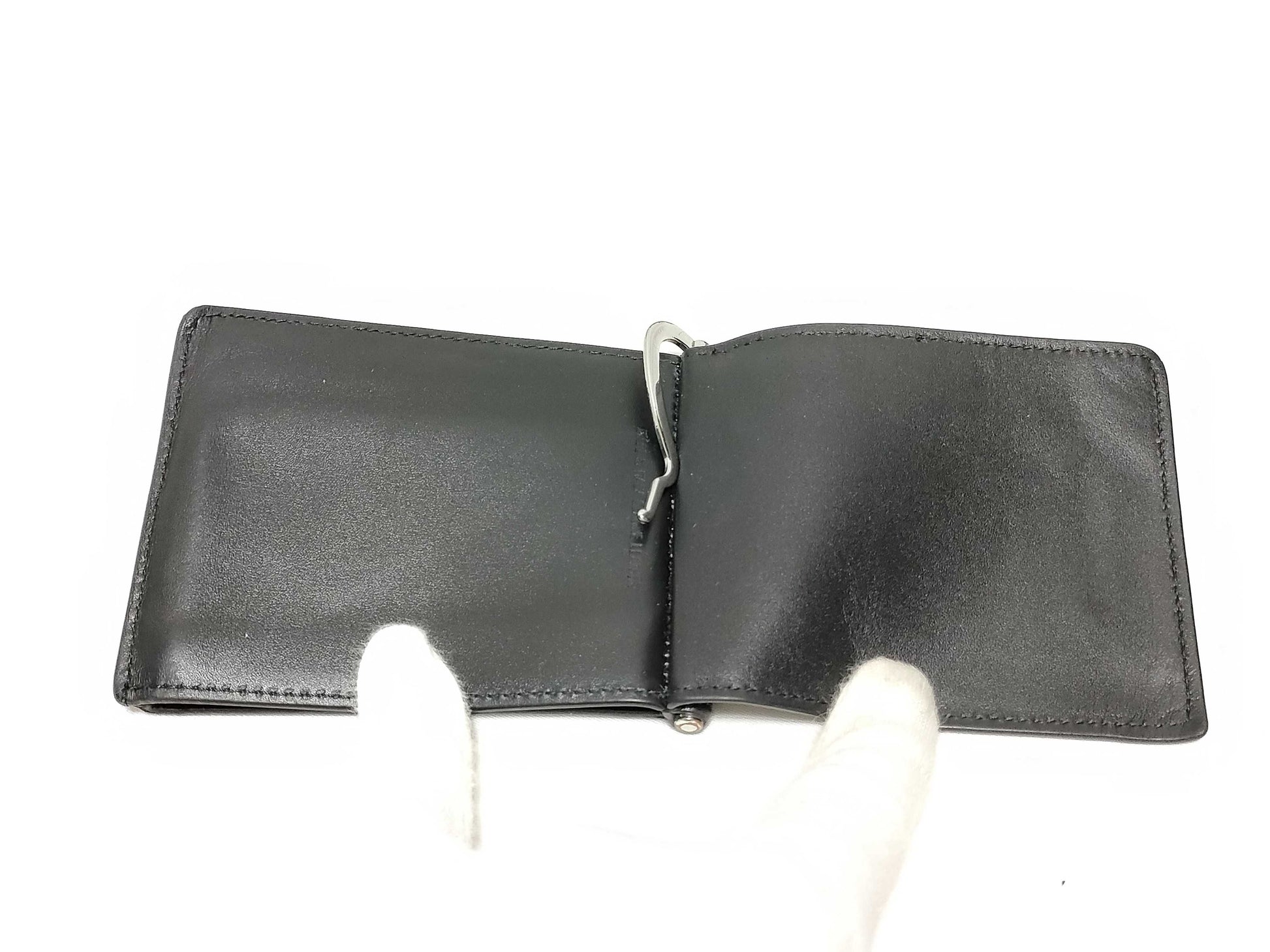 Maison Margiela Black Bifold Wallet with Billfold