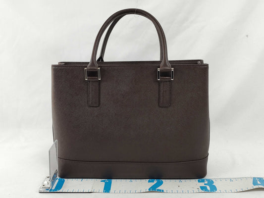 BURBERRY Leather Tote Bag Handbag Handbag