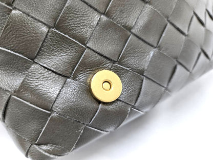 BOTTEGA VENETA Intrecciato Baby Olympia 609231 2-Way Shoulder Bag