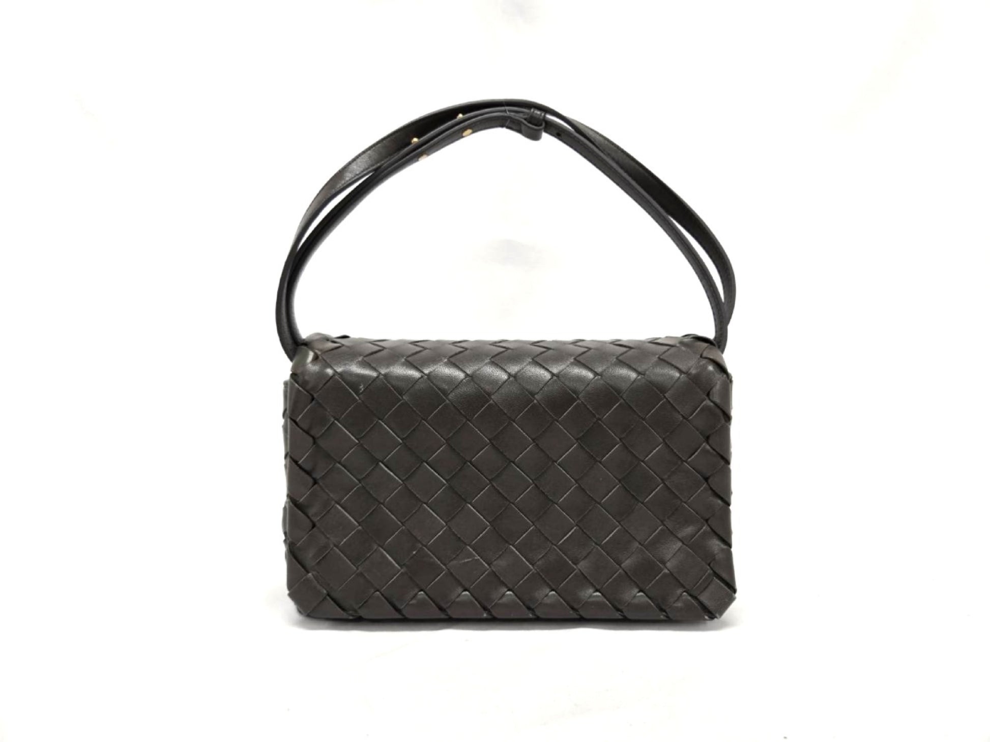 BOTTEGA VENETA Intrecciato Baby Olympia 609231 2-Way Shoulder Bag