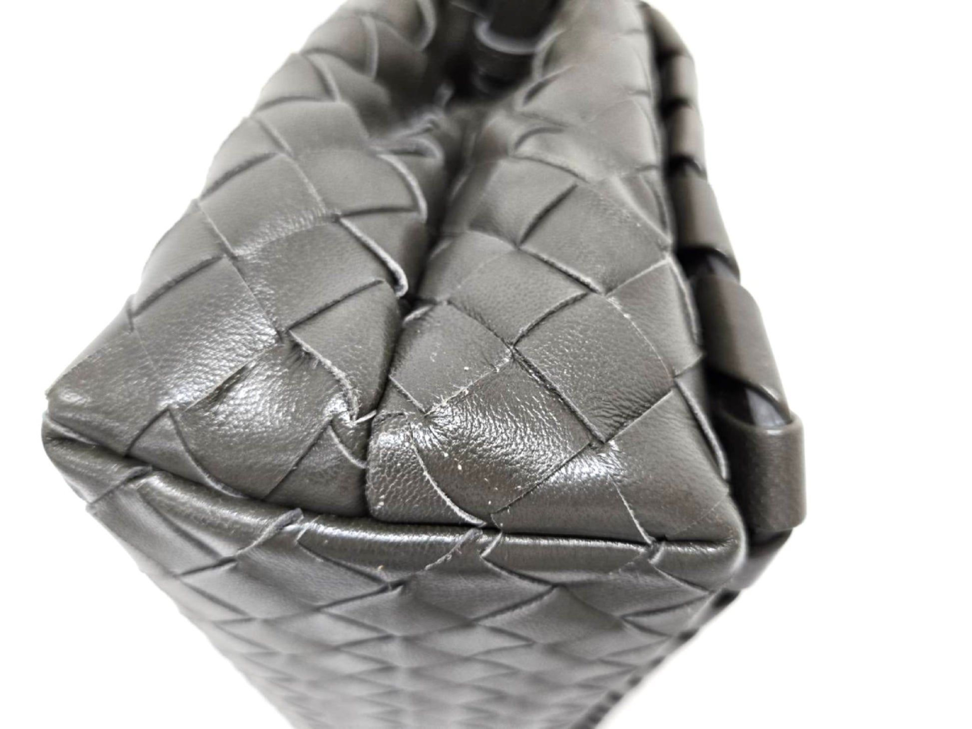 BOTTEGA VENETA Intrecciato Baby Olympia 609231 2-Way Shoulder Bag