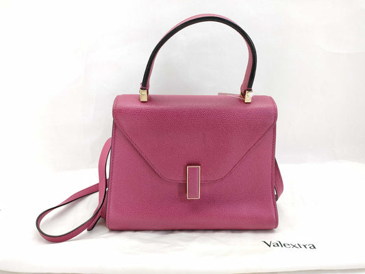 Valextra 2-way Iside handbag in shocking pink