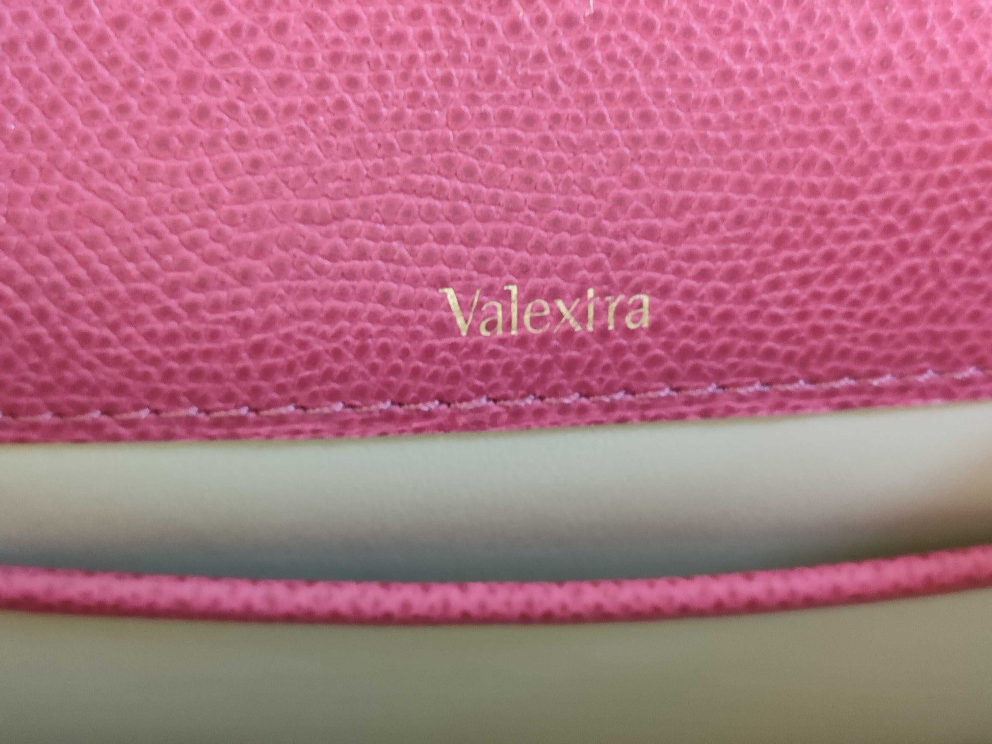 Valextra 2-way Iside handbag in shocking pink