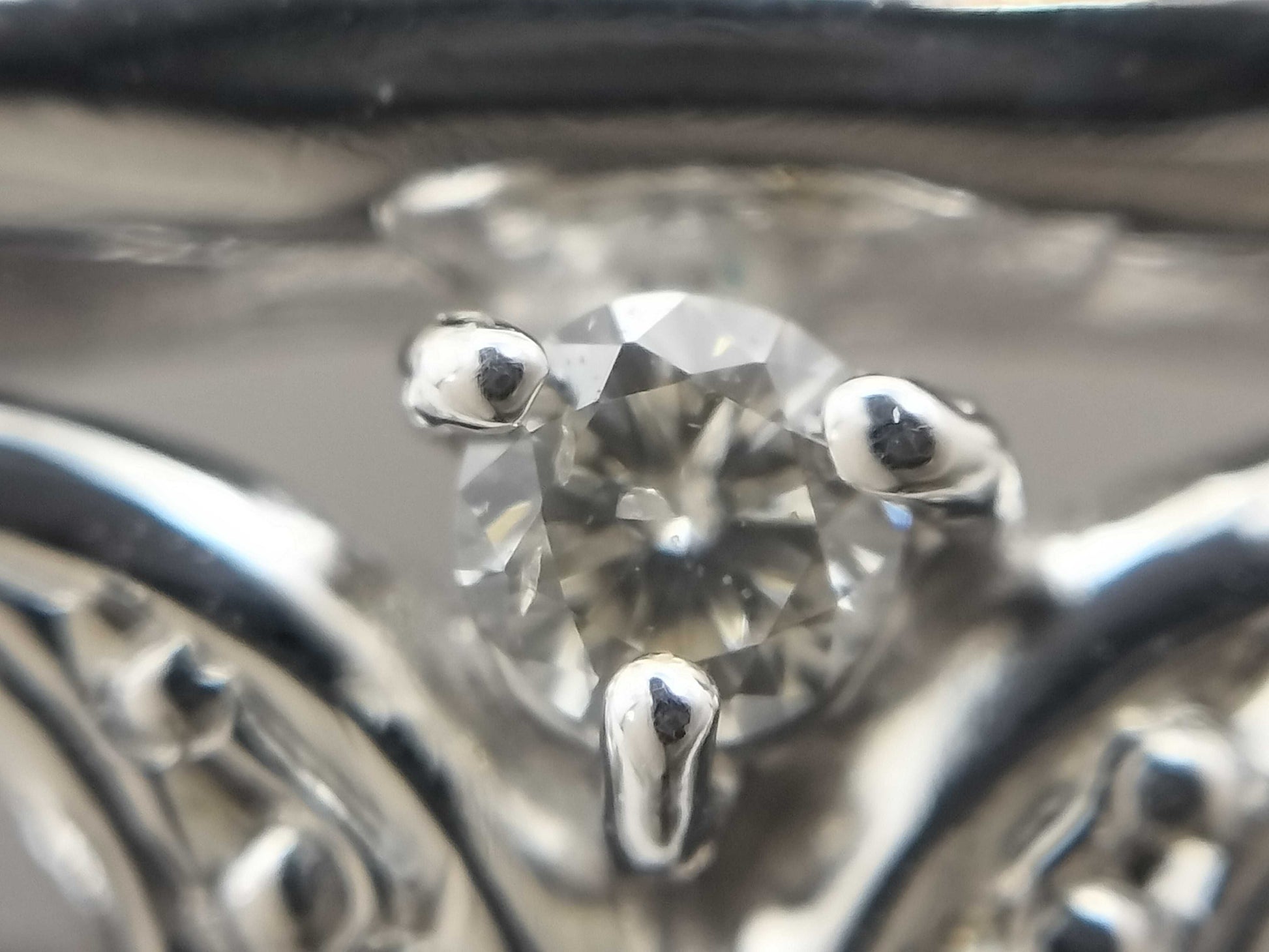 D3.30ct K18WG 9.9g Pendant Top 