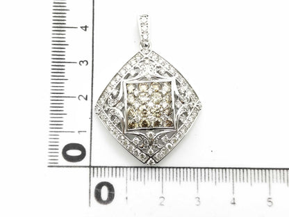 D3.30ct K18WG 9.9g Pendant Top 