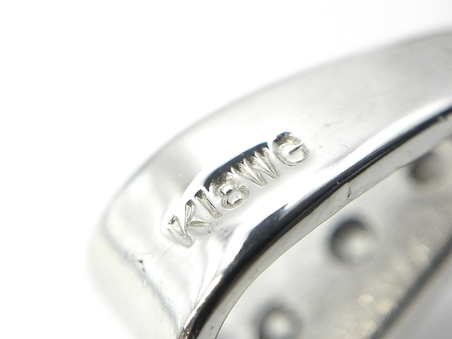 D3.30ct K18WG 9.9g Pendant Top 