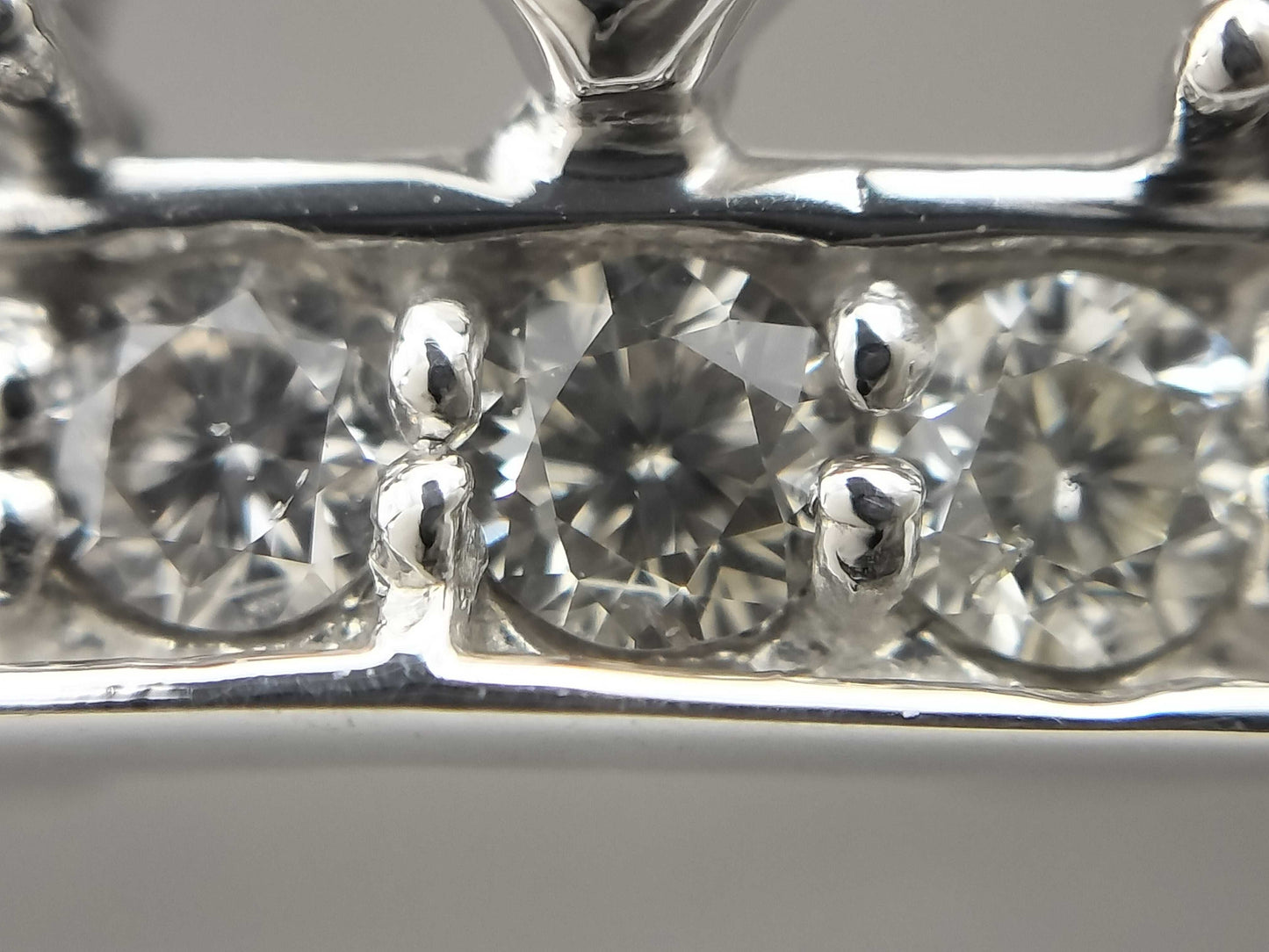 D3.30ct K18WG 9.9g Pendant Top 