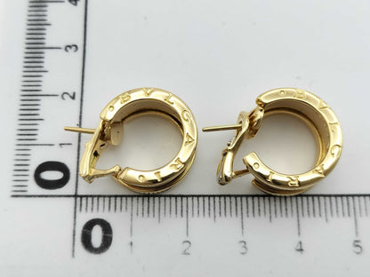 BVLGARI B.zero1 YG 750 14.8g Earrings 