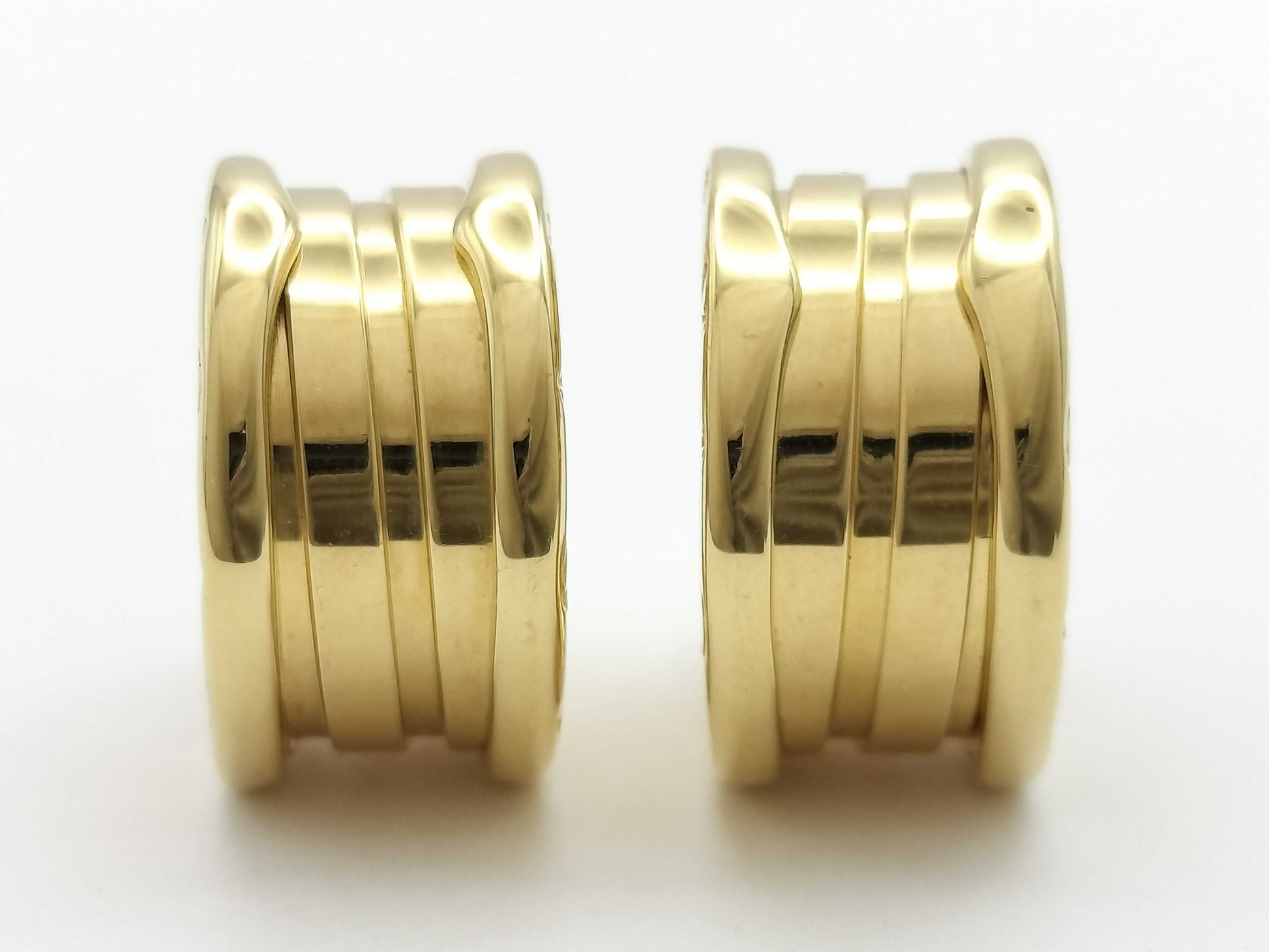 BVLGARI B.zero1 YG 750 14.8g Earrings 