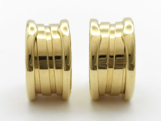 BVLGARI B.zero1 YG 750 14.8g Earrings 