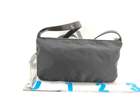 FENDI Mamma Bucket Zucchino/Nylon Shoulder Bag