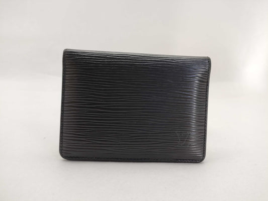 LOUIS VUITTON Epi LV Epi Porte 2 Carte Vertical Card Case SP0072 Card Case, Pass Case, Business Card Case