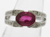 R2.28ct D0.24ct PT900 9.1g Ring 
