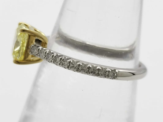 Tiffany & Co. Novo D0.90ct Diamond Ring in PT950/Au750, 2.7g 
