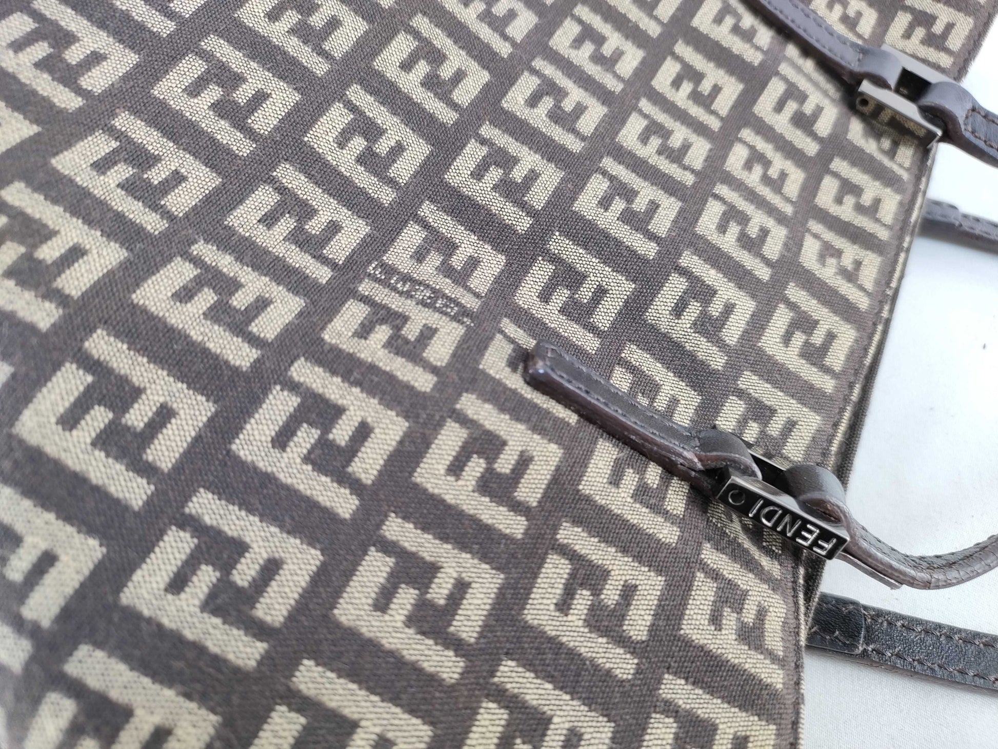 FENDI Zucchino Tote Bag