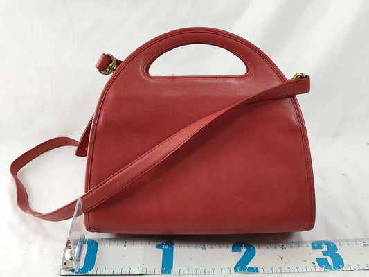 COACH OLD COACH 2-way leather handbag in red