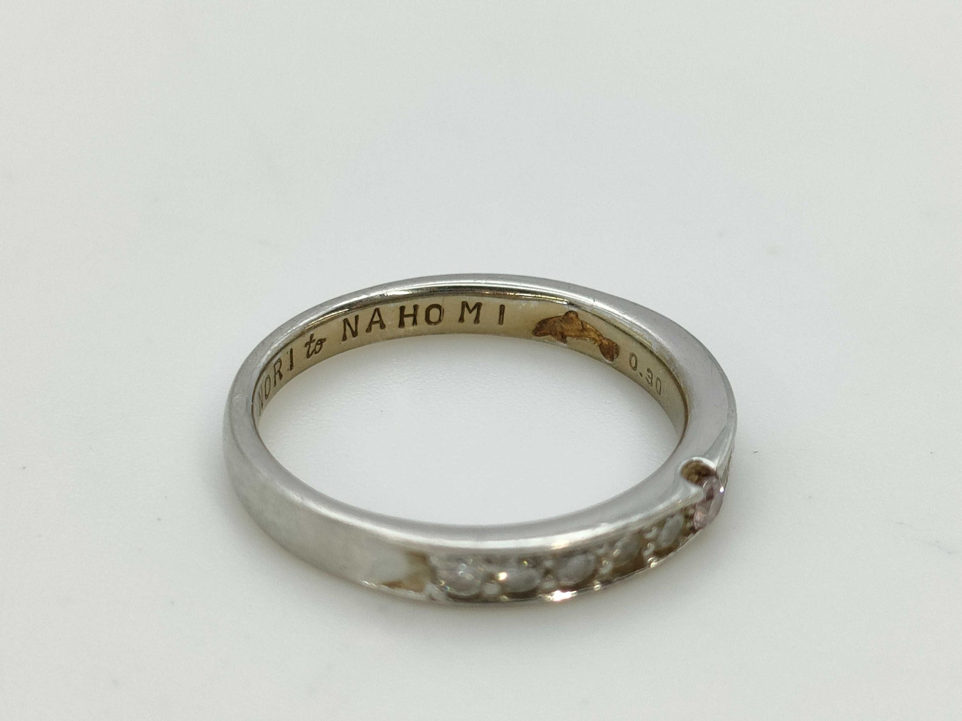 D0.30ct Pt900 3.7g Ring 