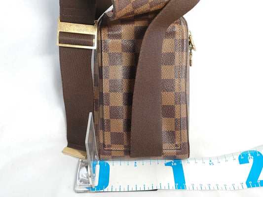 LOUIS VUITTON Damier Louis Vuitton Geronimos Damier Shoulder Bag