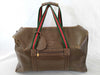 GUCCI GUCCI Leather Boston Bag, Vintage Brown