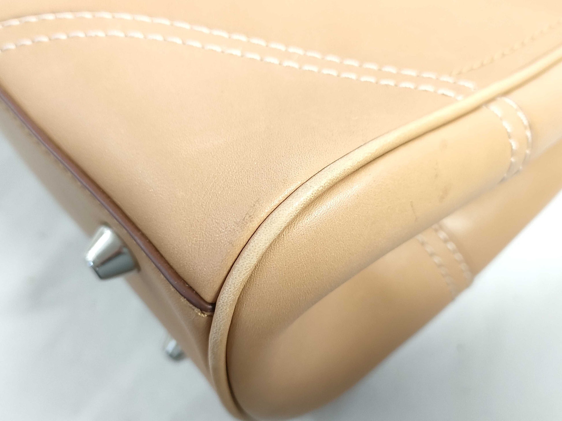 COACH COACH Leather Handbag G0951-F08A71 Beige AB Handbag