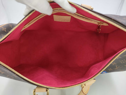 LOUIS VUITTON Louis Vuitton Monogram Keepall Bandouliere 45 Boston Bag by Takashi Murakami
