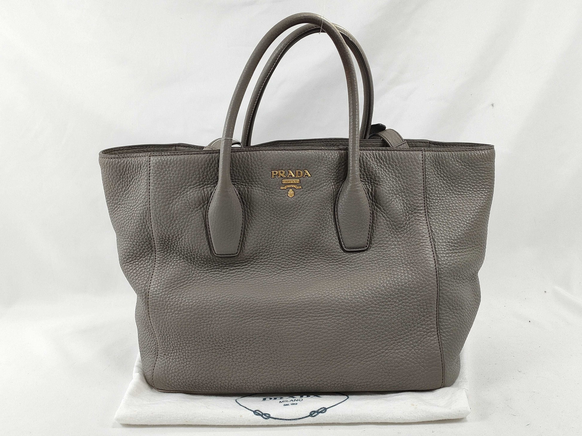 PRADA PRADA Prada 2-Way Tote Bag Leather with Strap BR4992 Tote Bag