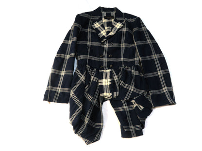 COMME des GARCONS COMME des GARCONS Comme des Garçons Check Jacket 80s Jacket