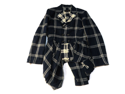 COMME des GARCONS COMME des GARCONS Comme des Garçons Check Jacket 80s Jacket
