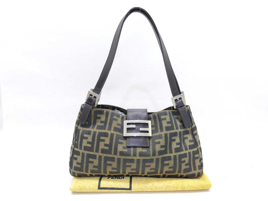FENDI Zucca pattern Mamma Bucket Zucca handbag