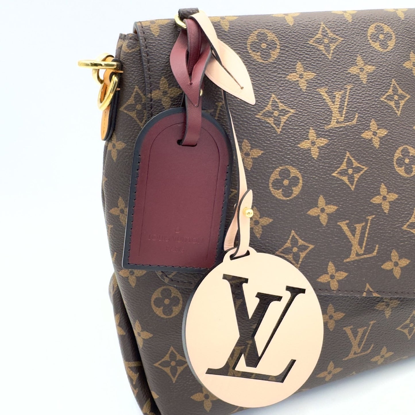 LOUIS VUITTON Monogram Beauvre MM Shoulder Bag