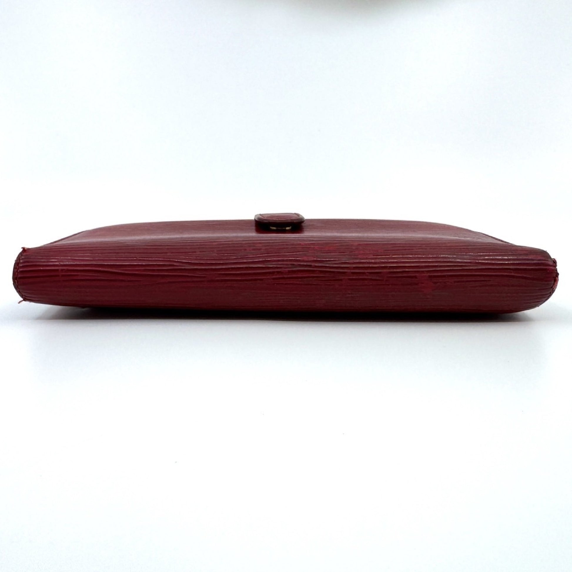 LOUIS VUITTON Epi Long Wallet Red Wallet