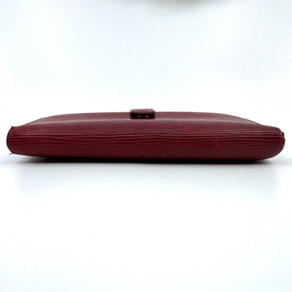 LOUIS VUITTON Epi Long Wallet Red Wallet