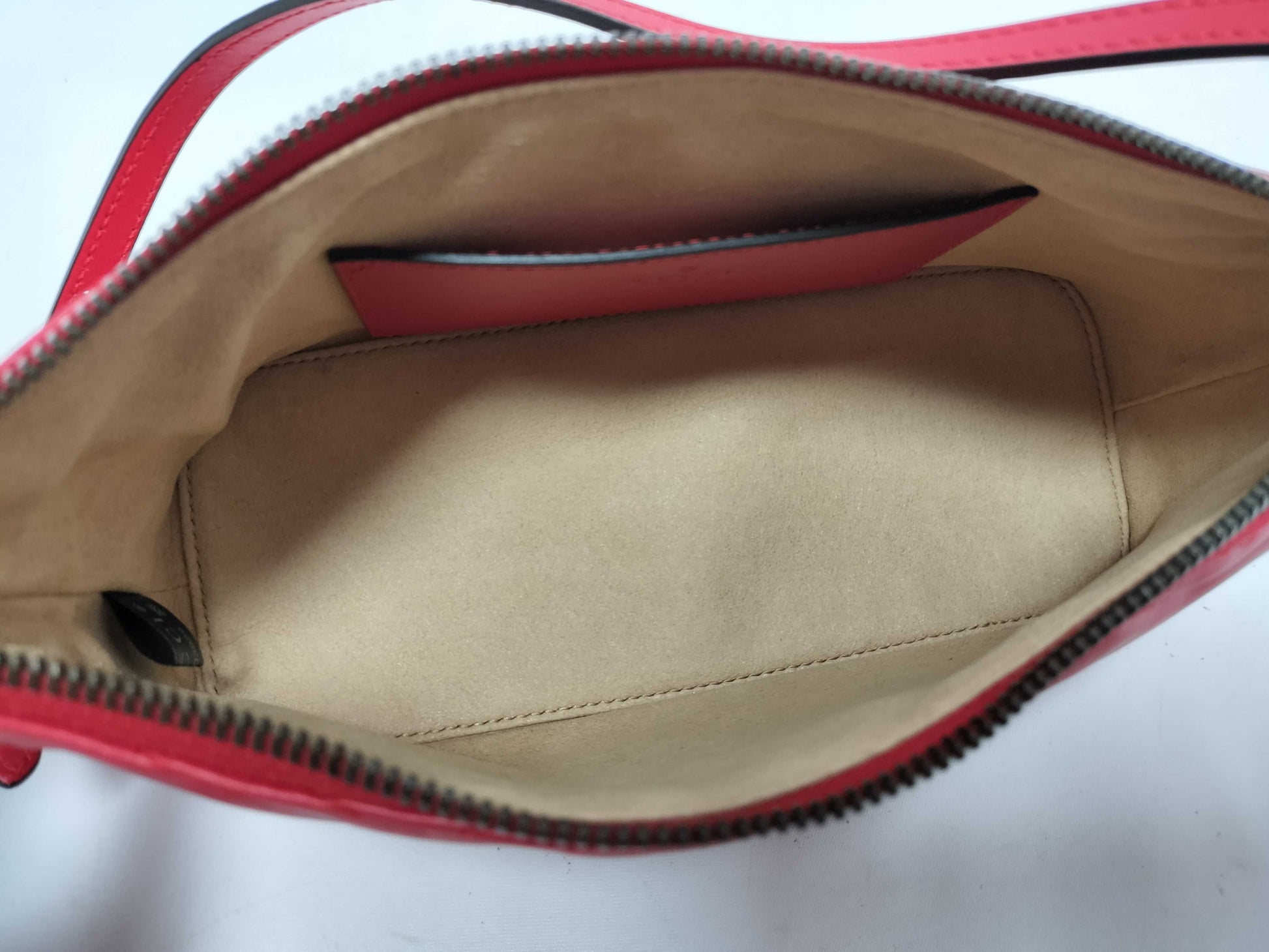 GUCCI Unused GG Marmont 739166 Red Mini Hand Shoulder Bag