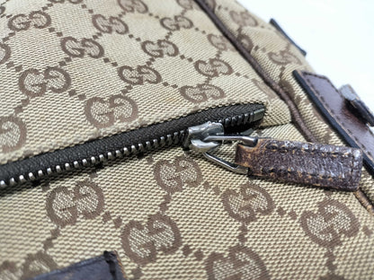 GUCCI GG Canvas 03136 Crossbody Beige Shoulder Bag