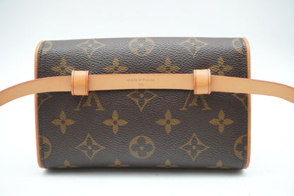LOUIS VUITTON Monogram Pochette Florentine M51855 Waist Bag
