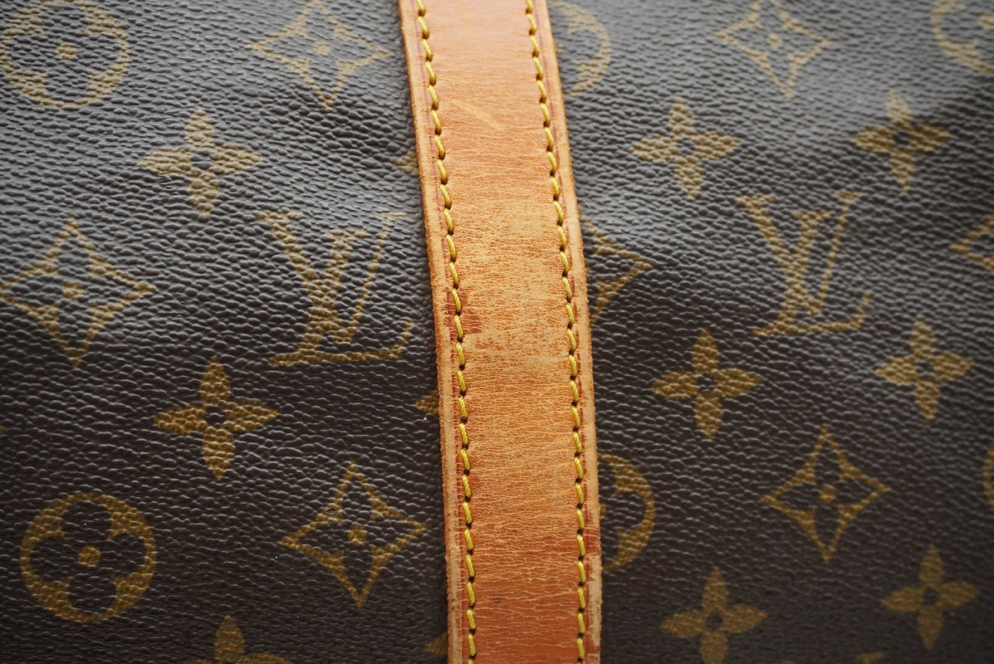 LOUIS VUITTON Monogram Keepall Bandouliere 50 M41416 Shoulder Strap Boston Bag