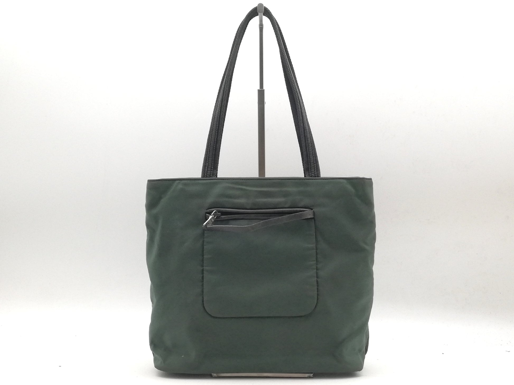 PRADA Tessuto Khaki Shoulder Bag