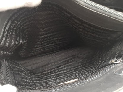 PRADA Tessuto Khaki Shoulder Bag