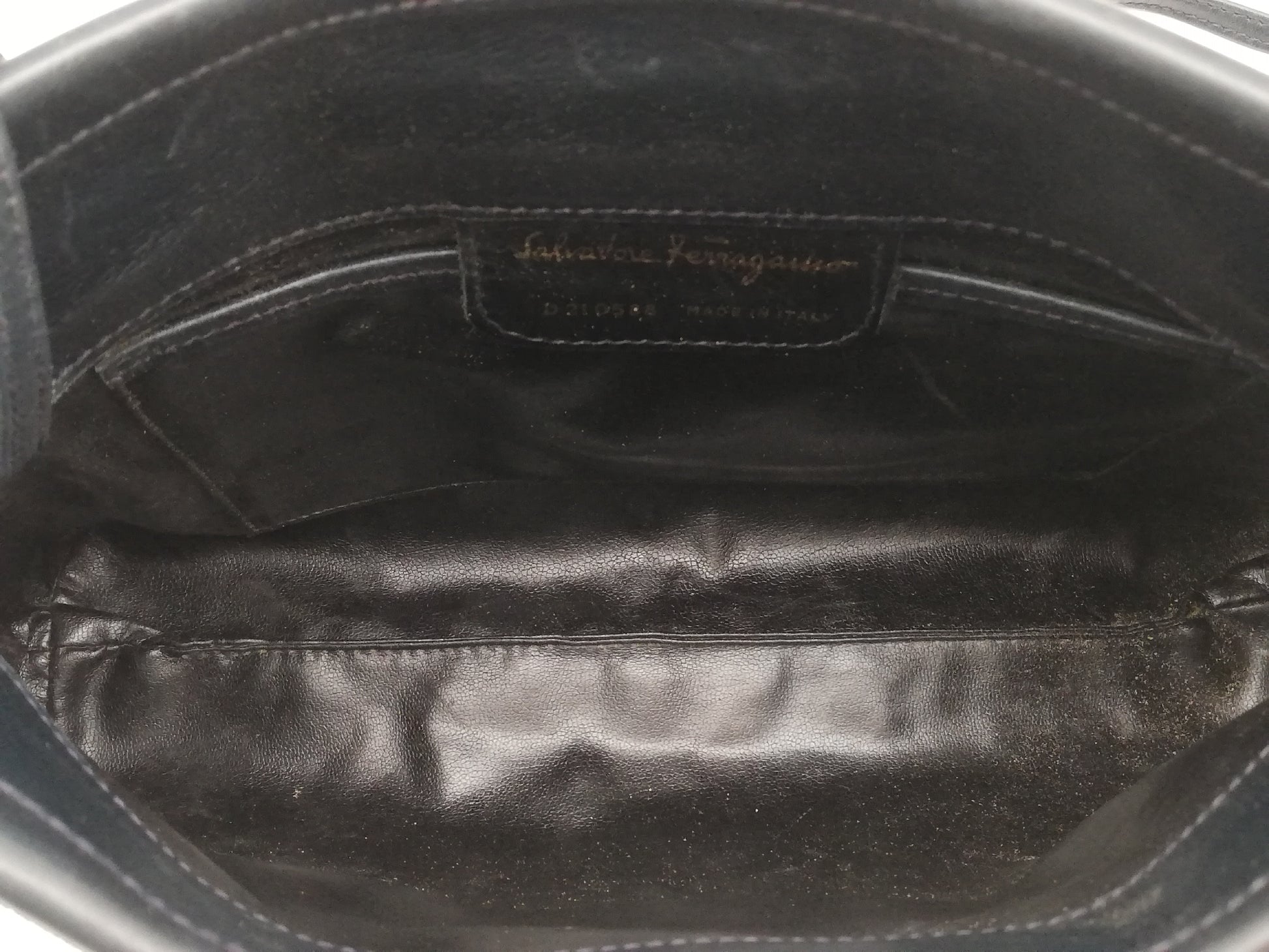 Salvatore Ferragamo Vara Leather Shoulder Bag