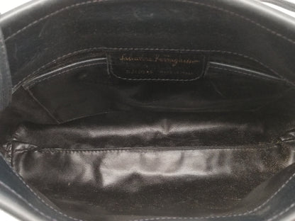 Salvatore Ferragamo Vara Leather Shoulder Bag