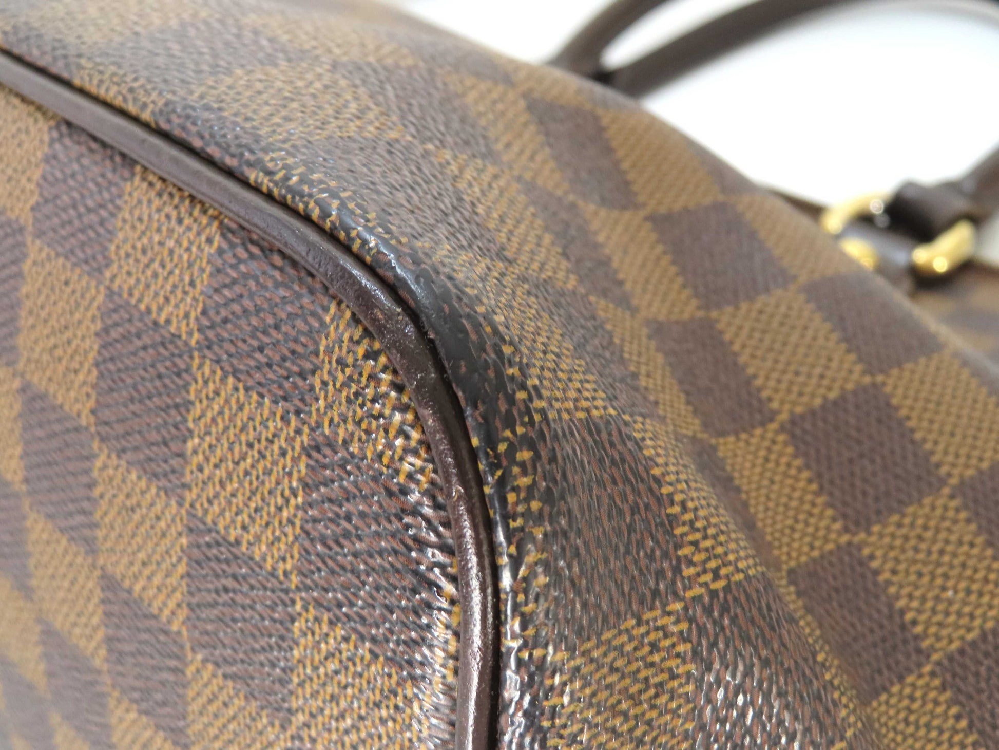 LOUIS VUITTON Damier Saleya Handbag Bag
