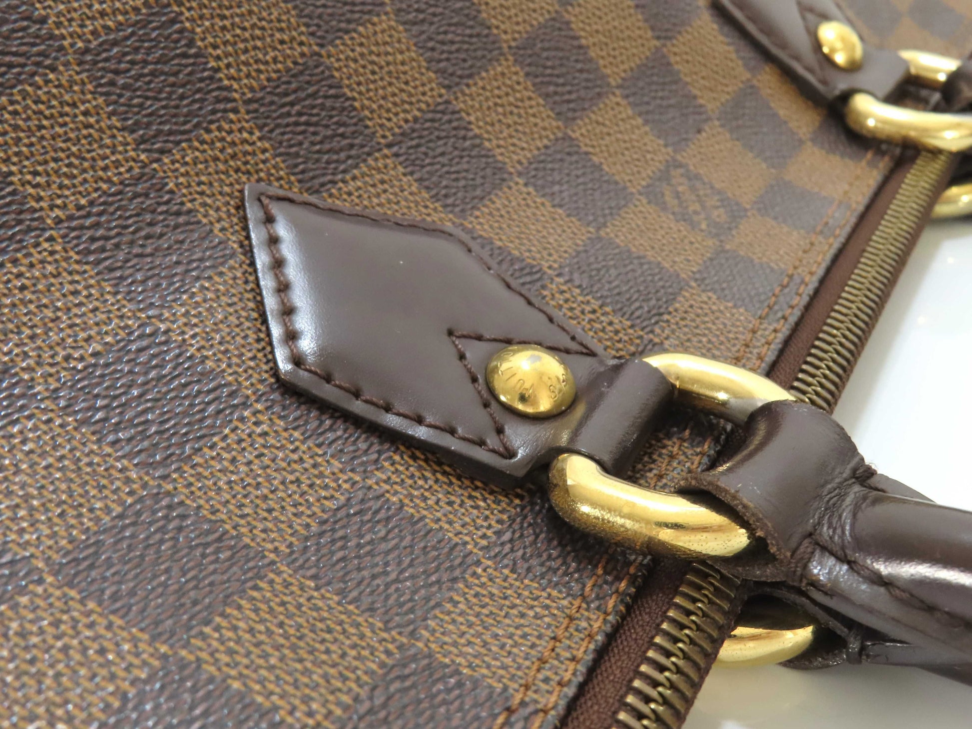 LOUIS VUITTON Damier Saleya Handbag Bag