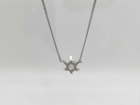 D1.006ct PT900/PT850 4.6g Necklace 
