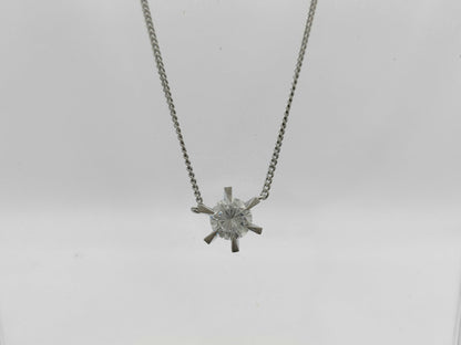 D1.006ct PT900/PT850 4.6g Necklace 