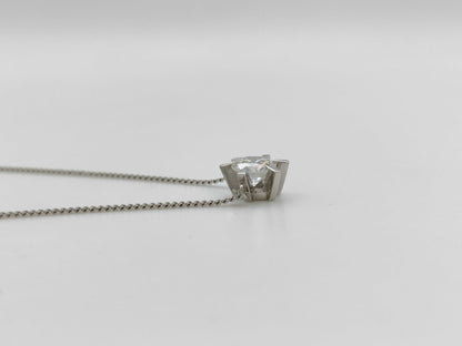 D1.006ct PT900/PT850 4.6g Necklace 