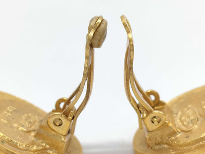 CHANEL Faux Pearl Round 28 Earrings