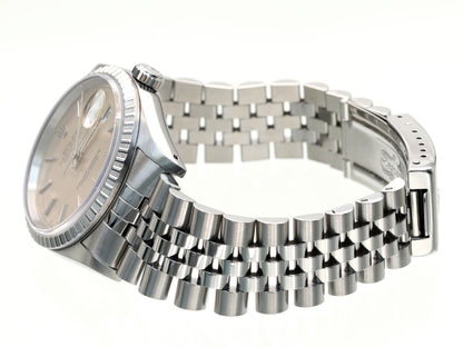 ROLEX Datejust 16220 X423874 Silver Dial Men's Watch