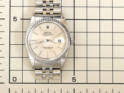 ROLEX Datejust 16220 X423874 Silver Dial Men's Watch