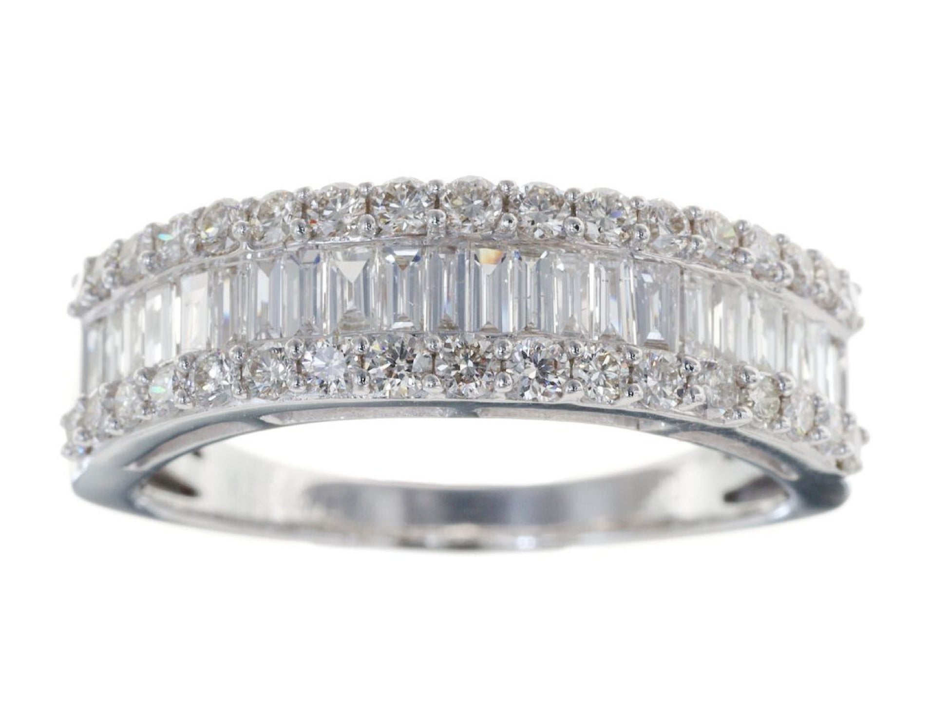 D1.10ct K18WG 4.6g Ring 